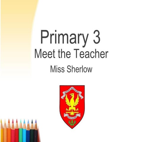 Meet the teacher p3