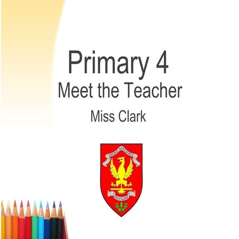 Meet the teacher p4 2017 2018