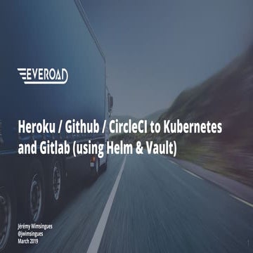 Heroku to Kubernetes & Gihub to Gitlab success story