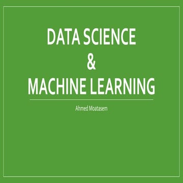 Introduction to Data Science and Machine Learning - Circles Hub Meetup ...
