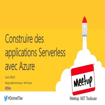 Meetup - Construire des applications serverless avec Azure