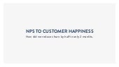 Mention NPS Process : Reduce Churn ...