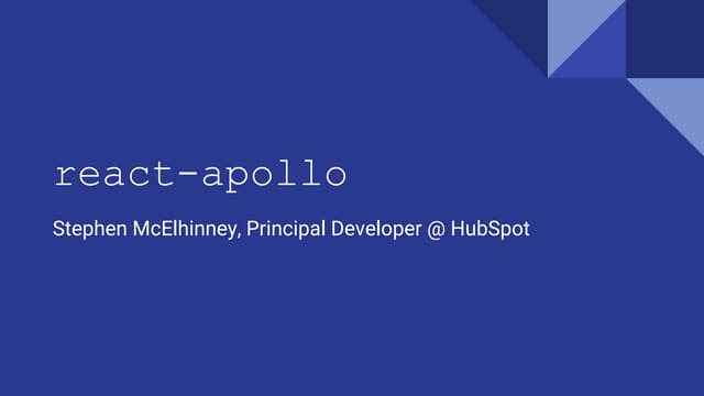 react-apollo