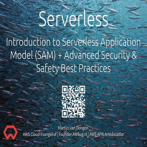 AWSug.nl Meetup @ New10 - SAM