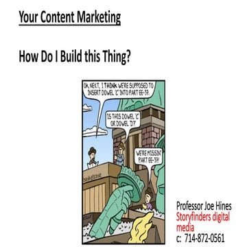 Content Marketing - Bridging the Brand to Customer Gap