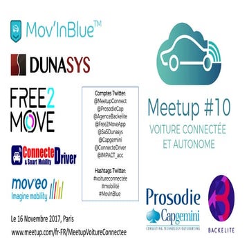 Meetup #10 Voiture Connectée et Autonome à Paris | PDF