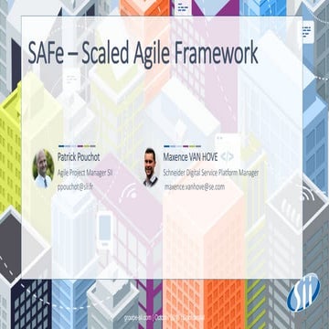 Meetup#2 SAFe Patrick & Maxence
