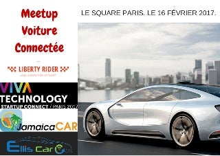 Meetup #6 Voiture Connectée à Paris
