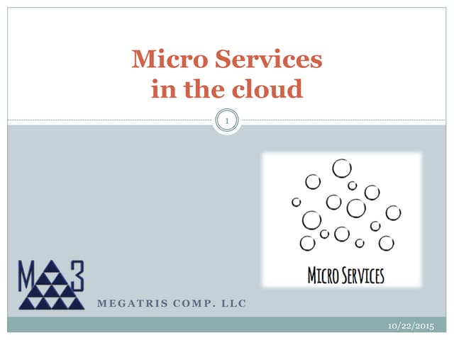 Meetup6 microservices for the IoT