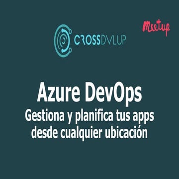 Azure DevOps CrossDvlup