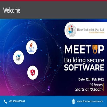 Meetup code security