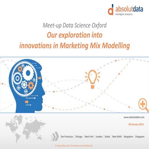 Innovations in Market Mix Modelling 
