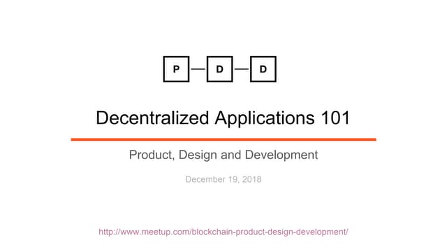 Decentralized applications 101: How and why to build a DApp