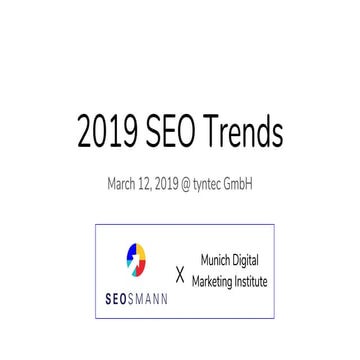 Top 8 SEO Trends to Watch Out in 2019