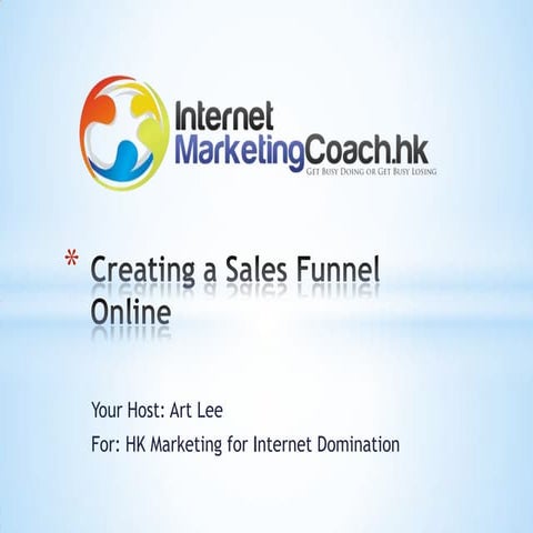 Creating a Sales Funnel System Online Hong Kong