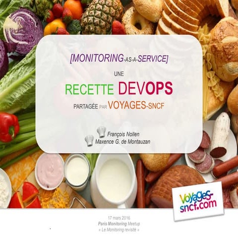 Monitoring une recette DevOps