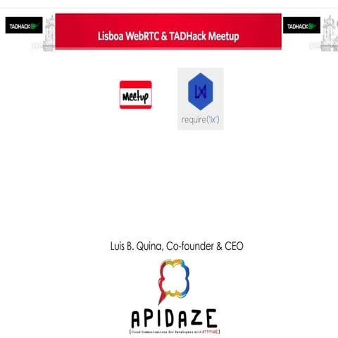 APIdaze_Meetup require ('lx') _ TADHack 23 May 2015