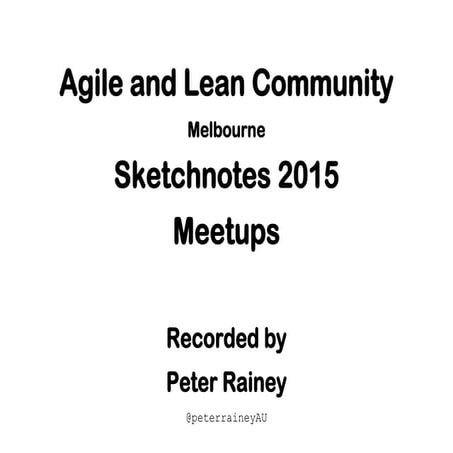 Meetup sketchnotes 2015