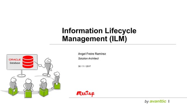 Meetup Oracle Database MAD_BCN: 1.3 Gestión del ciclo de vida de Oracle Datab...