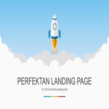 Perfektan Landing Page za Proizvode - WordPress Meetup Split 10.4.2015