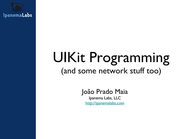 Meetup uikit programming