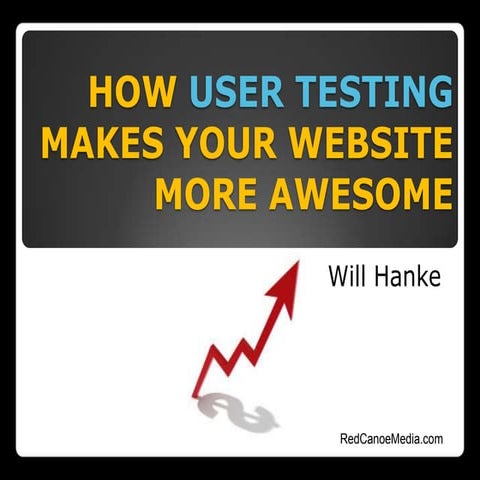 How User Testing Makes Your Website More Awesome