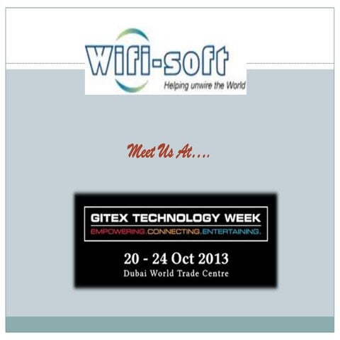 Wifi-soft Solution @ GITEX