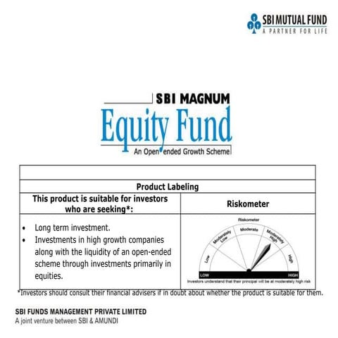 SBI Magnum Equity Fund: An Open Ended Growth Scheme - Dec 2015 | PPT