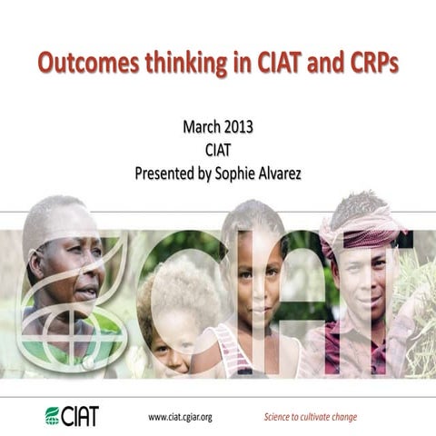 M&e for ciat seminar