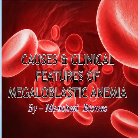 Megaloblastic anaemia