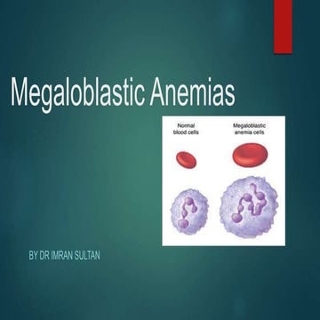 Megaloblastic anemia