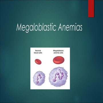 Megaloblasticanemia