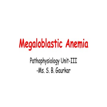 Hematological Disorders-Megaloblastic anemia.pptx