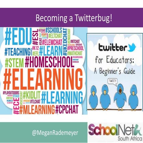 Twitter for beginners by Megan Rademeyer