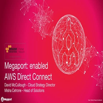 Megaport Enabled AWS Direct Connect