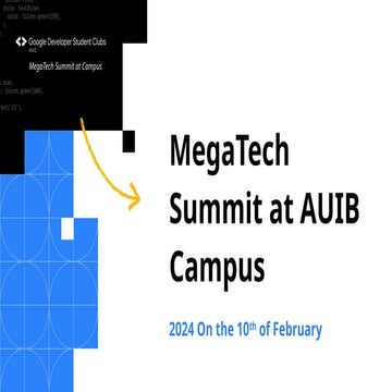 MegaTech event Summit at AUIB Campus.pptx