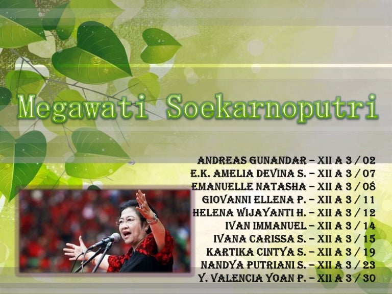 Masa Pemerintahan Megawati Soekarnoputri Masa Pemerintahan Megawati Soekarnoputri