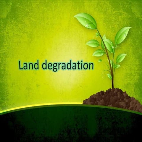 land degradation 