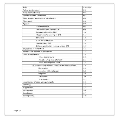 CASE WORK REPORT, By Mir Mehboob