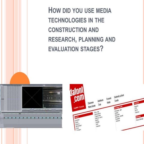 Media evaluation question 4