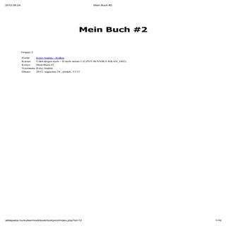 Mein buch #2