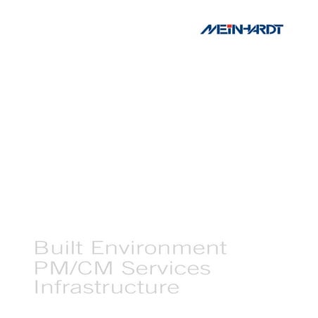 Meinhardt Capability Brochure 2010 Lowres