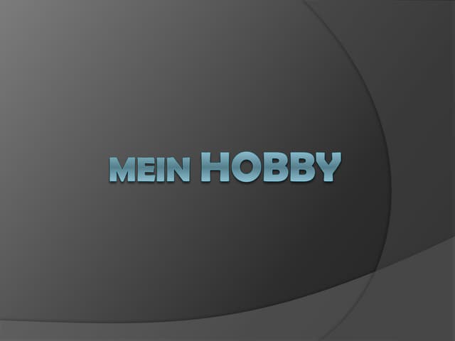 Mein hobby bilbas