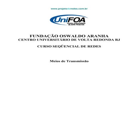 Meios de transmissao