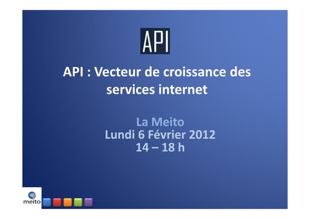 Meito   workshop api - 6 fev 2012 - compilation.