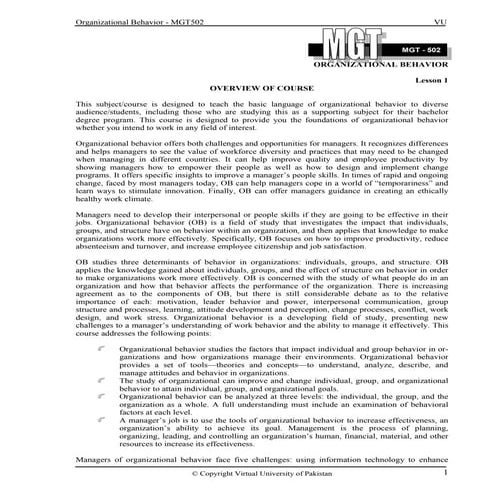 Impact of globalization on organizational behavior | PPTX