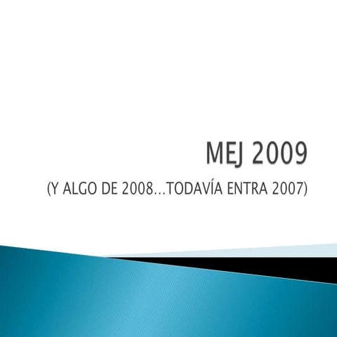 Mej 2009