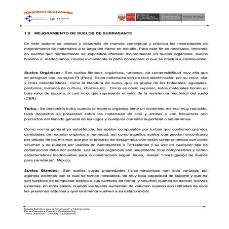 Mejoramiento de suelos