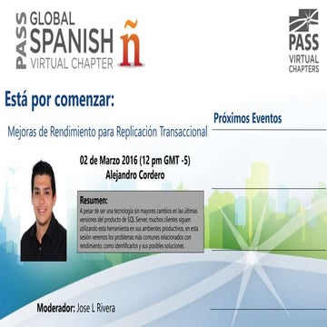 Mejoras de Rendimiento para Replicación Transaccional