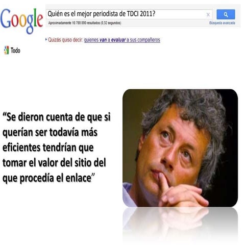 Mejor periodista tdci 2011